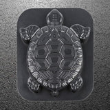 Stepping Stone Mold Turtle Shaped Concrete Cement Mould DIY Walk Maker Path Maker Mold for Garden Lawn Driveway Paving Paver Black