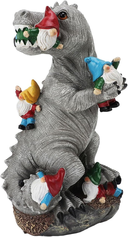 Outdoor Dinosaur Statue, Hand Crafted Ornament, Weather Resistant, Lifelike Appearance, Ideal for Garden Yard Patio Decor