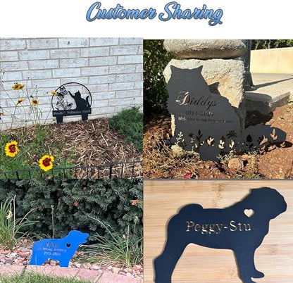 Custom German Shepherd Memorial Grave Marker, Personalized Dog Loss Gift, GSD Dog Headstone, Pet Keepsake, Garden Decor, Yard Art, Lawn Sign