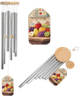 Wind Chimes for Outside Metal Wind Chimes Colorful Fruits Garden Backyard and Patio Decoration