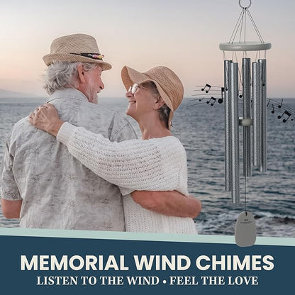 Woodstock Chimes Signature Collection, Chimes of Bali, 25'', Silver World Music Wind Chimes for Outdoor, Patio, Home or Garden Decor (BWAS)