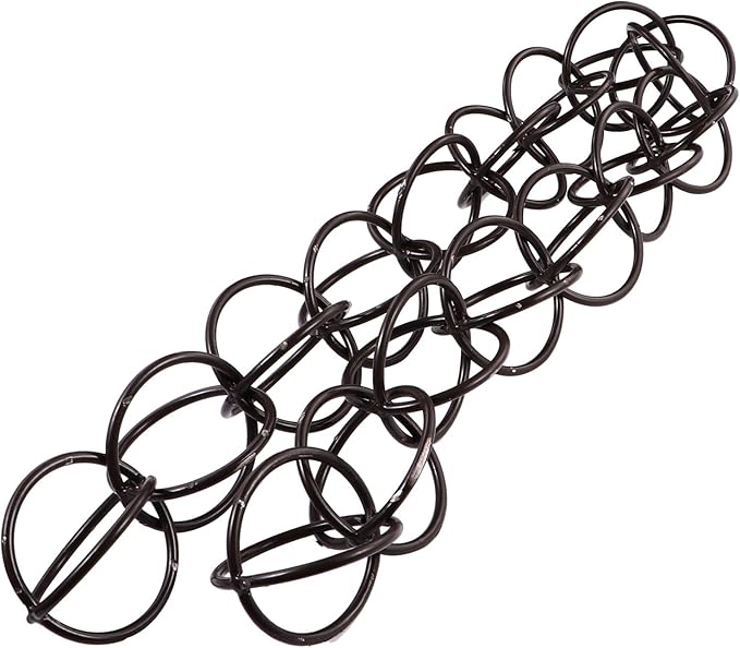 DOITOOL Copper Garden Rain Chain for Gutter Downspout 1m Decorative Drainage Rain Chain for Villa Roof Winter Outdoor Décor