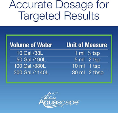 Aquascape 96022 Algaecide for Pond, Waterfall, and Water Features, 8-Ounce