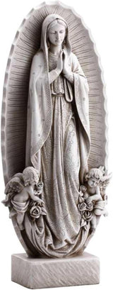 23.5" Our Lady of Guadalupe Garden Statue