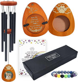 Pet Memorial Wind Chimes，Loss Pets Sympathy Gift Dogs Passing Away Gift, Remembrance Bereavement Gift,in Memory of Dogs Cats Gifts