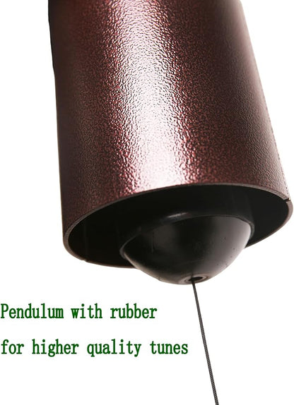 Wind Chimes for Outside,Deep Tone Sound, 43" Copper Large Windchime for Outdoor Terrace,Courtyard,Verandah,Pavilion