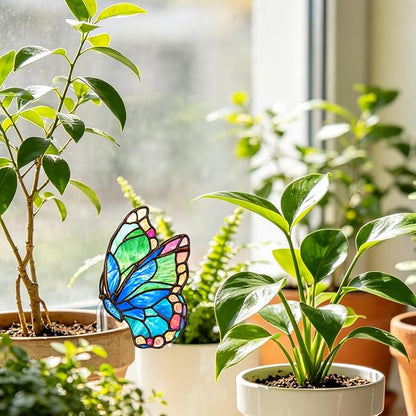 Butterfly Gifts for Women, Hanging Plant Planter Indoor Outdoor, Mothers Day Birthday Gifts for Mom Grandma from Daughter Son, Butterfly Lover Garden Decor Plant Pot(13)