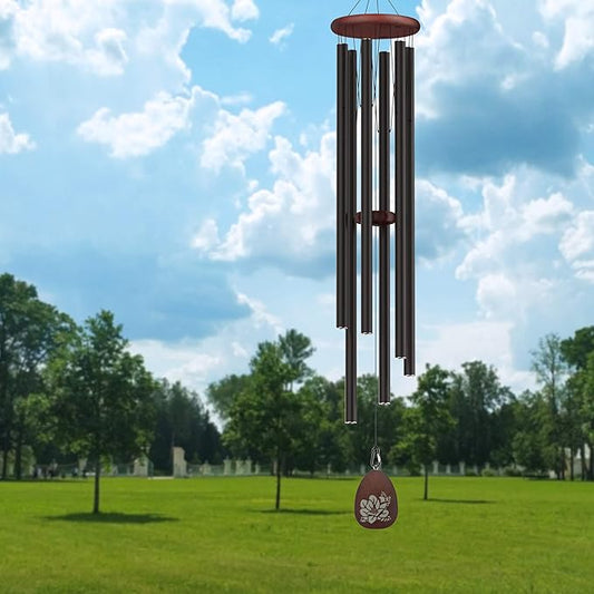 Suntimber Extra Large Wind Chimes Outside Deep Tone, 58" Memorial Wind Chimes for Loss of Loved One,Memorial Sympathy Gifts, Church Wind Chime for Outside Garden,Yard,Patio and Lawn