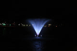 Kasco VFX Series Aerating Pond Fountain - 1/2 Horse Power 120V Single Phase with 100 ft Electric Power Cord | RGB Lighting | Efficient Pond Aeration Systems