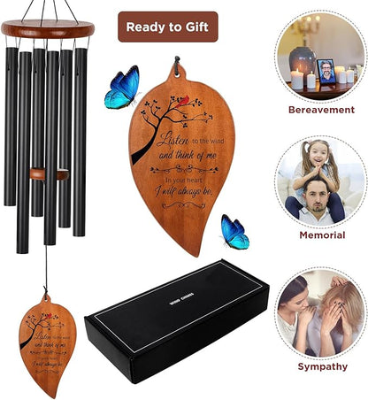 Memorial Chime Gifts, Sympathy Gift for Loss of Loved one,Bereavement Gifts,Sympathy Wind Chimes for Outside,windchimes,Loved one, Grandma Gift