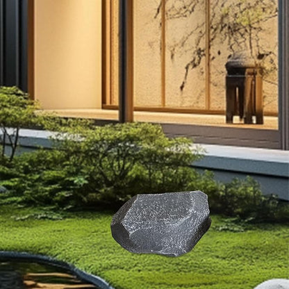 Imitation Rock Landscape Decoration Weather Resistant Sturdy Lightweight Foam Natural Texture Realistic for Yard Lawn Garden, 15x12x10cm