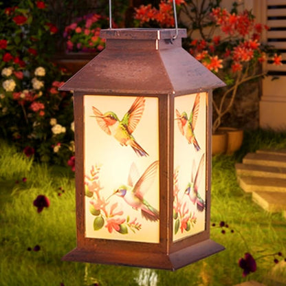 Hummingbird Outdoor Lantern House Wind Chime - A Gift for Outdoor courtyards and Gardens, Suitable for Women, Mothers, Grandmothers, Sisters and Friends, Birthdays, Christmas, and Mother's Day