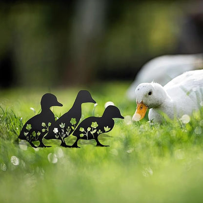Duck Garden Statue Decor Mallard Duck Statue Decorative Garden Stakes for Yard Ornaments