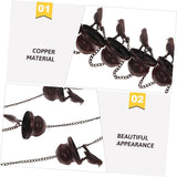 ORFOFE Metal Rain Chain for Gutters Unique Decorative Rain Chain Design for Home and Garden Finish Elegant Outdoor Water Drainage