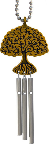 Jacob's Musical Car Charm, Tree of Life, Mini Wind Chime