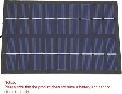 Solar Fountain for Bird Bath, 1.8W Solar Panel Water Pump Kit Outdoor Powered Fountain Decor with 4 Nozzle Long Cable for Small Pond Patio Garden Pool And Fish Tank