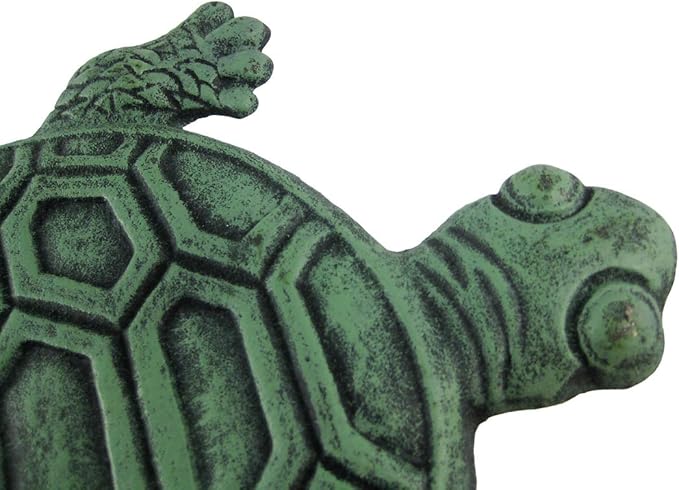 INsideOUT Iron Verdigris Garden Turtle Stepping Stone