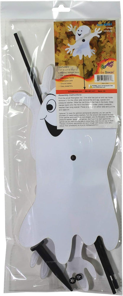 In the Breeze 2561 Ghost Baby Whirligig Spinner-Halloween Garden Decoration