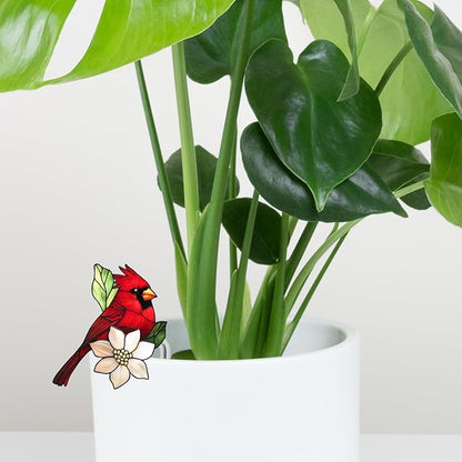 Cardinal Gifts for Women, Mom Grandma, Bird Lover Gifts, Hanging Plant Planter Indoor Outdoor, Spring Garden Decor, Cardinal Home Outdoor Decoration(10)
