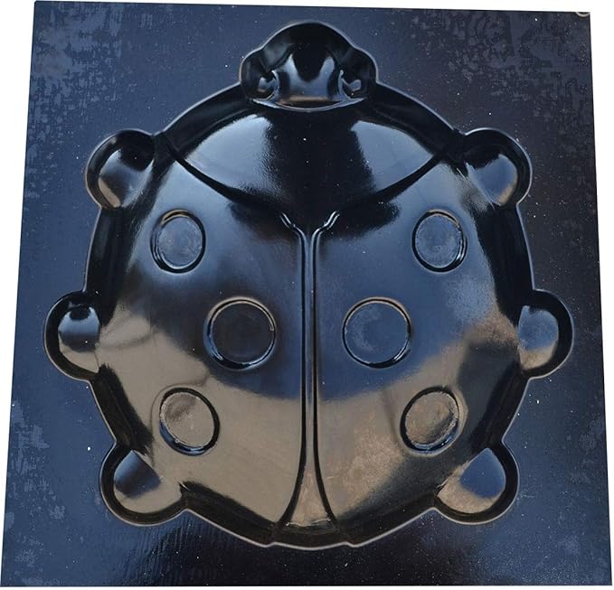 Concrete Mold 3D Ladybug Stone Decor Garden Aquarium Plastic Mold Sold D45