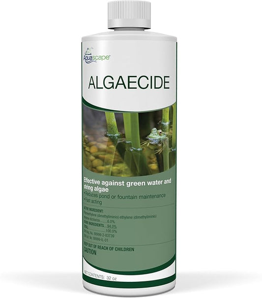 Aquascape Algaecide for Pond, Waterfall, and Water Features, 32-Ounce, 96024