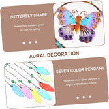 BESPORTBLE 1pc Garden Hanging Wind Chime Metal for Decor Creates Soothing Sounds for Birthdays and Housewarming Celebrations
