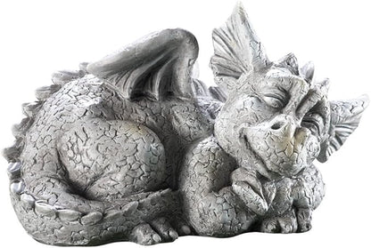 CT DISCOUNT STORE Adorable Mythical Creature Baby Sleeping Dragon (Dragon Facing Right)