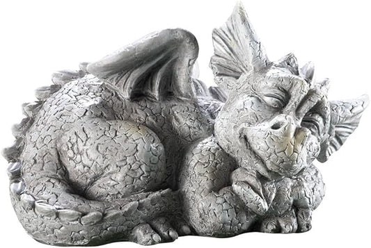 CT DISCOUNT STORE Adorable Mythical Creature Baby Sleeping Dragon (Dragon Facing Right)