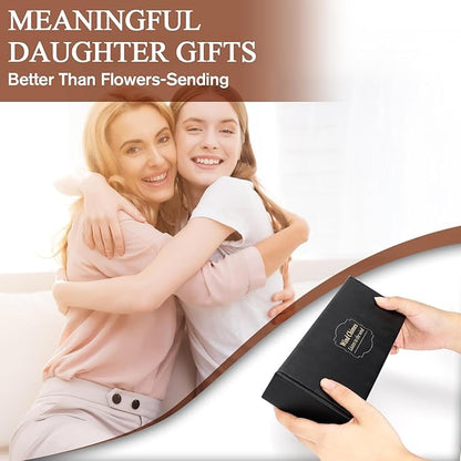 PRSTENLY Daughter Gifts from Mom Dad, Daughters Wind Chimes Gifts for Daughter Birthday Valentine Mothers Day Graduation Christmas