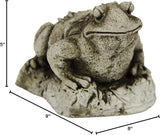 Toad Garden Statues Cement Frog Sculptures Cast Stone Frogs Figurines