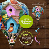 Briarwood Lane Spring Celebration Birdhouses Hot Air Balloon Spinner