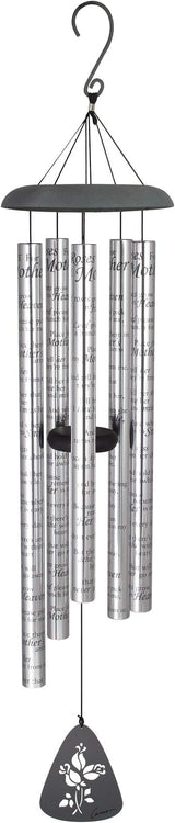 Carson Home Accents Sonnet Wind Chime, 44-Inch Length, Roses for Mother