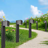 Dynaming Solar Pathway Lights Outdoor, 6 Pack Solar Garden Lights, Landscape Path Lighting, Waterproof & Auto On/Off for Patio Yard Lawn Walkway Driveway Decor