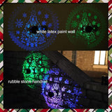 Easter Decorations Christmas Solar Lantern Color Changing Tree Theme Solar Lights - Metal Deck Step Ground Path Wall Fence Lights for Garden Patio Walkway Backyard Yard Decor - Easter Gifts for Women.
