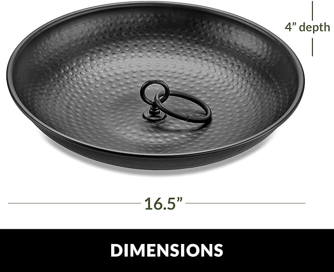 Large Aluminum Rain Chain Basin - by Good Directions