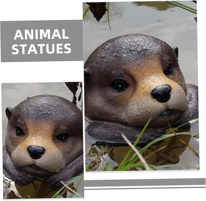 Garden Decor Artistic Resin Statues Floating Decor Animal Ornament Garden Statue Outdoor Outdoor Decor