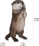 Otter Praying Statue