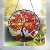 Stained Glass Window Hanging,suncatcher Stained Glass kit,Stained Glass Ornament, Garden suncatchers for Windows Hanging,Window Decor or Indoor,Gifts for Women, Lovers, Couple, Friends