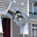 Loon Birds Flag 3x5 Ft Outdoor Heavy Duty Double Sided Garden Flag Vivid Color and Fade proof - Yard Flags for Outside Holiday Banner with Grommets, Wall Art Hanging Poster