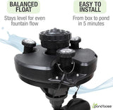 Pond Boss DFTN12003L Floating Fountain With Lights, 50 Foot Power Cord, 1/4 hp