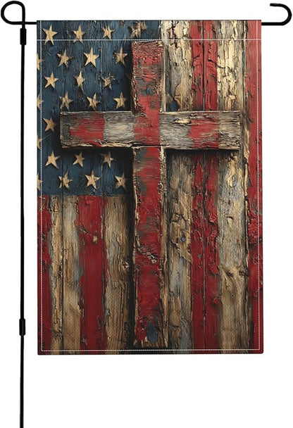 Flag Garden Flag Seasonal Double Sided 12 x 18 Inch Small Yard Flag for Indoor Outdoor Decor Holiday All Seasons