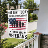 Thank You Veterans Garden Flags 12×18 Inch Double Sided Decorative Yard Banner Seasonal Flag for Outdoor Outside Decor