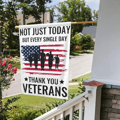 Thank You Veterans Garden Flags 12×18 Inch Double Sided Decorative Yard Banner Seasonal Flag for Outdoor Outside Decor