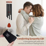 Memorial Wind Chimes for Outside - Deep Tone Sympathy Gifts for Loss of Loved One, Soothing Melodies Windchimes Outdoors Decor for Garden, Patio, Memorial Giftes for Mom, Grandma, Friends