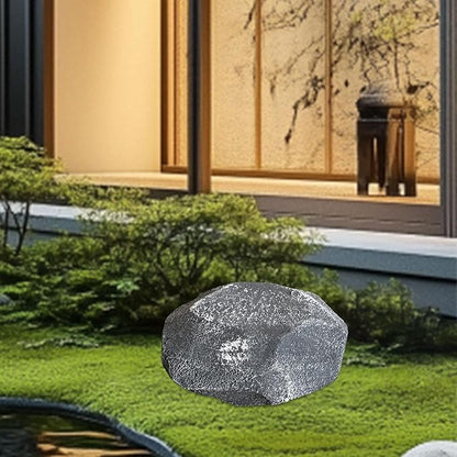 Baoblaze Fake Rock Landscape Decoration Photo Ornaments Landscaping Lightweight Faux Stone Sculpture Realistic for Porch Yard Garden, 30x22x19cm