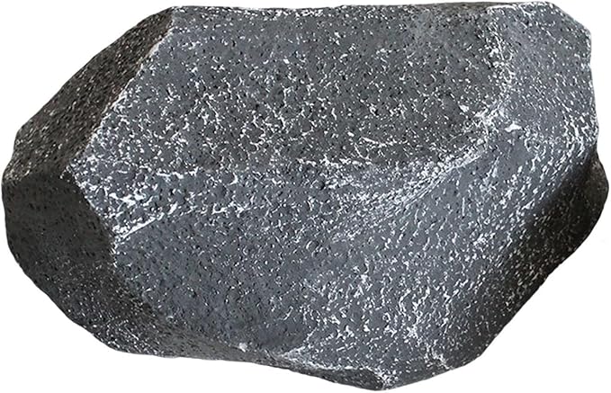 Baoblaze Fake Rock Landscape Decoration Photo Ornaments Landscaping Lightweight Faux Stone Sculpture Realistic for Porch Yard Garden, 15x12x10cm