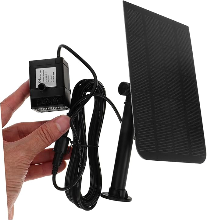 BESPORTBLE Solar Fountain Pump 2.5w for Pond Bird Bath Garden Solar Panel for Outdoor Lights Easy Setup Decorative Water Feature