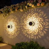 Decorative Solar Mandala Lights, 2026 Upgrade Outdoor Metal Solar Mandala Lights, Waterproof Mandala Theme Fence Light for Garden Backyard Post Patio Yard (1 Pcs)