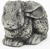 Sleeping Bunny Concrete Garden Statue Cement Animal Figure Cast Stone Bunny Figurine Garden Sculpture Art Decorative Easter Rabbits
