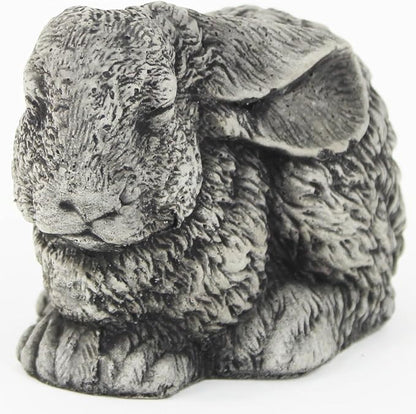 Sleeping Bunny Concrete Garden Statue Cement Animal Figure Cast Stone Bunny Figurine Garden Sculpture Art Decorative Easter Rabbits